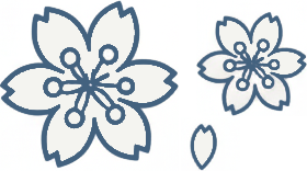 Tekushi flowers illustration