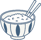 Tekushi rice illustration